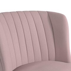 Кресло Novogratz Brittany, розовое цена и информация | Кресла в гостиную | kaup24.ee