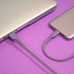 Maxlife MXUC-04 cable USB - Lightning 1,0 m 3A purple цена и информация | Кабели для телефонов | kaup24.ee