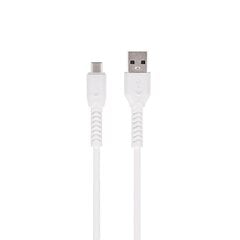 Maxlife MXUC-04 kaabel USB - USB-C 1,0 m 3A, valge kaina ir informacija | Mobiiltelefonide kaablid | kaup24.ee