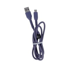 Maxlife MXUC-04 kaabel USB - microUSB 1,0 m 3A, lilla hind ja info | Mobiiltelefonide kaablid | kaup24.ee