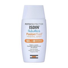 Päikesekaitsekreem Isdin Fotoprotector Pediatrics Mineral Beebi Spf 50+ (50 ml) hind ja info | Päikesekreemid | kaup24.ee