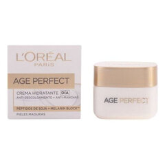 Päevakreem Age Perfect L'Oreal Make Up: Maht - 50 ml hind ja info | Näokreemid | kaup24.ee