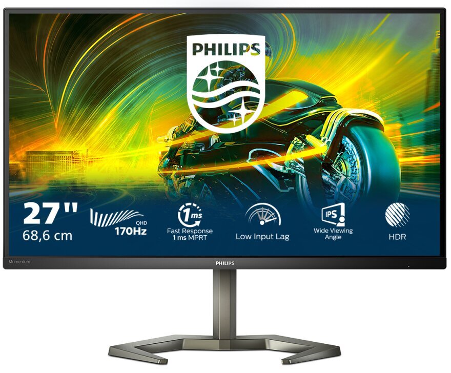 27" Quad HD monitor Philips Momentum 27M1N5500ZA/00 цена и информация | Monitorid | kaup24.ee