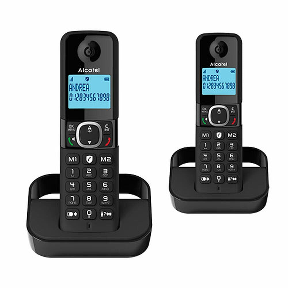 Juhtmevaba Telefon Alcatel F860 DUO Must hind ja info | Lauatelefonid | kaup24.ee