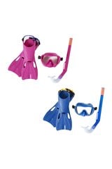 Детский набор для дайвинга Bestway Hydro-Swim Lil' Flapper, синий/розовый цена и информация | Наборы для подводного плавания | kaup24.ee