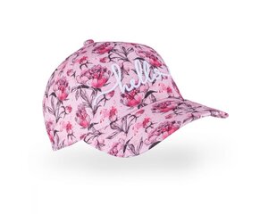 Кепка для девочки TUTU 3-005417-02, розовая цена и информация | Шапки, перчатки, шарфы для девочек | kaup24.ee