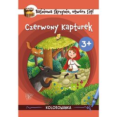 Книжка-раскраска "сказочный сундук, красная шапочка" цена и информация | Книжки - раскраски | kaup24.ee