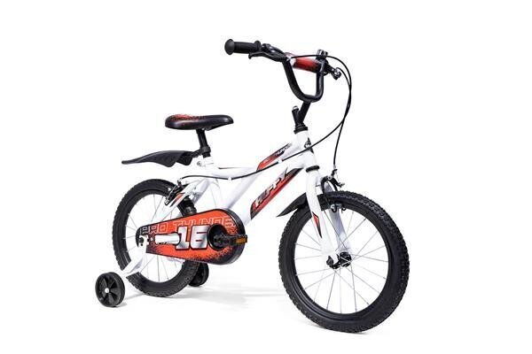 Laste jalgratas Huffy Pro Thunder 16", valge цена и информация | Jalgrattad | kaup24.ee