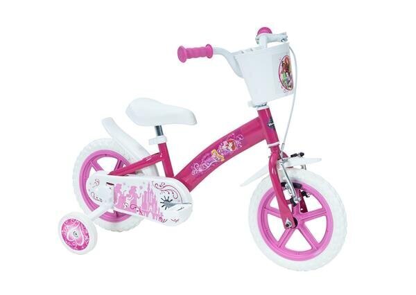 Laste jalgratas Huffy Princess 12" Bike, roosa/valge hind ja info | Jalgrattad | kaup24.ee