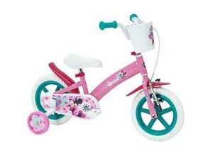 Laste jalgratas Huffy Minnie 12", roosa/valge/roheline hind ja info | Jalgrattad | kaup24.ee