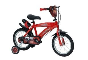 Laste jalgratas Huffy Cars 14" Bike, punane цена и информация | Велосипеды | kaup24.ee