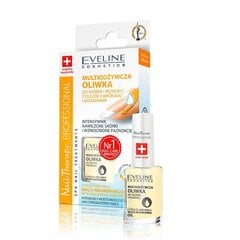 Питательное масло для ногтей и кутикул Eveline Cosmetics Nail Therapy Professional 12 мл цена и информация | Лаки для ногтей, укрепители для ногтей | kaup24.ee