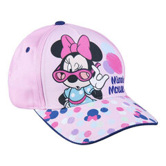 Laste nokamüts Minnie Mouse Roosa (53 cm) S0731173 цена и информация | Шапки, перчатки, шарфы для девочек | kaup24.ee