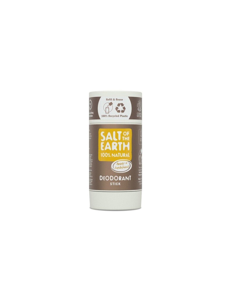 Looduslik kõva deodorant Salt of the Earth Ambra & Sandalwood Deodorant Stick ,84 g hind ja info | Deodorandid | kaup24.ee