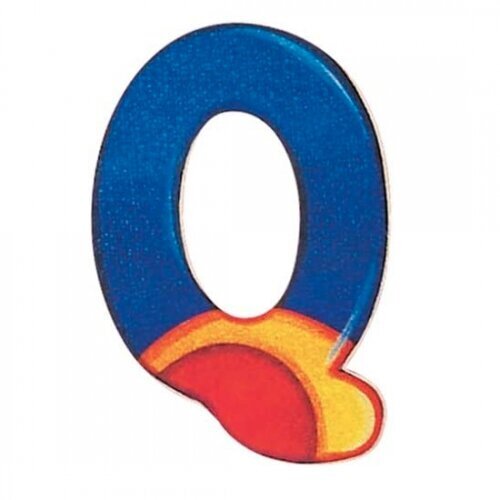 Selecta 2517 - Alphabet Q 5 x 7 cm (German) цена и информация | Imikute mänguasjad | kaup24.ee