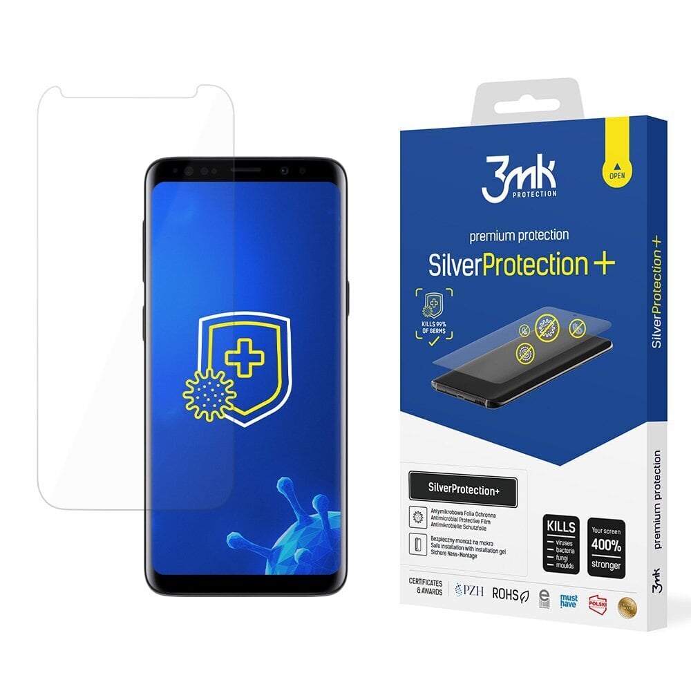 Samsung Galaxy S9 - 3mk SilverProtection+ screen protector цена и информация | Ekraani kaitsekiled | kaup24.ee