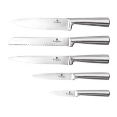 Berlinger Haus набор ножей с подставкой BH-2451 цена и информация | Подставка для ножей Tescoma Woody, 21 см | kaup24.ee