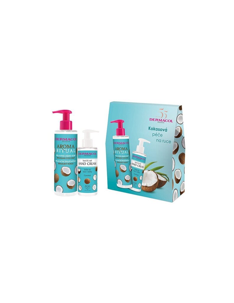 Kehahoolduse kinkekomplekt Aroma Ritual Coconut Care I hind ja info | Kehakreemid, kehaspreid | kaup24.ee