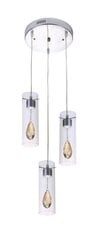 Подвесной светильник Lampex Deva 3P цена и информация | Потолочный светильник, 38 x 38 x 24 см | kaup24.ee