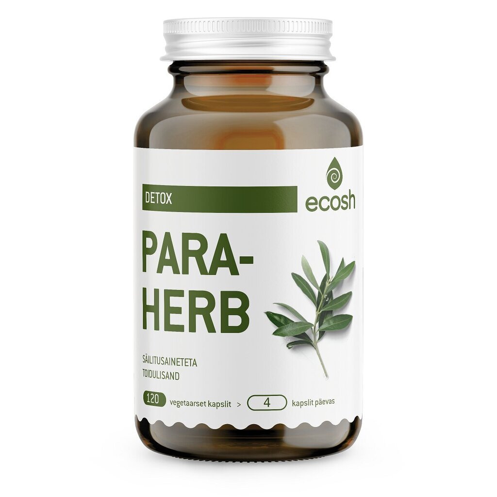 Para-Herb, 120 kapslit / toidulisand hind ja info | Vitamiinid, toidulisandid, preparaadid tervise heaoluks | kaup24.ee