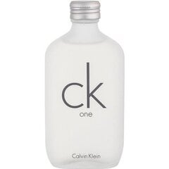 Парфюмерия унисекс CK One Calvin Klein EDT: Емкость - 100 ml цена и информация | Женские духи | kaup24.ee