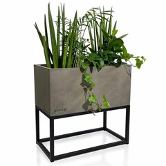 Вазон для растений - Loft Fiorino 42x22x40cm цена и информация | Подставки для цветов, держатели для вазонов | kaup24.ee