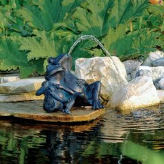 419672 Ubbink Water Feature 2 Frogs 22 cm 1386074 hind ja info | Dekoratsioonid | kaup24.ee