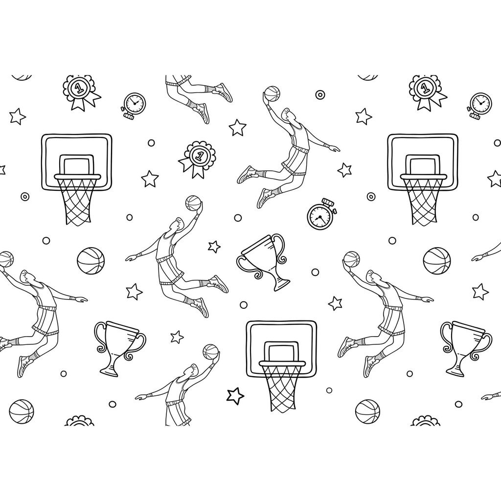 Laste fototapeedid - Basketball dream цена и информация | Lastetoa fototapeedid | kaup24.ee