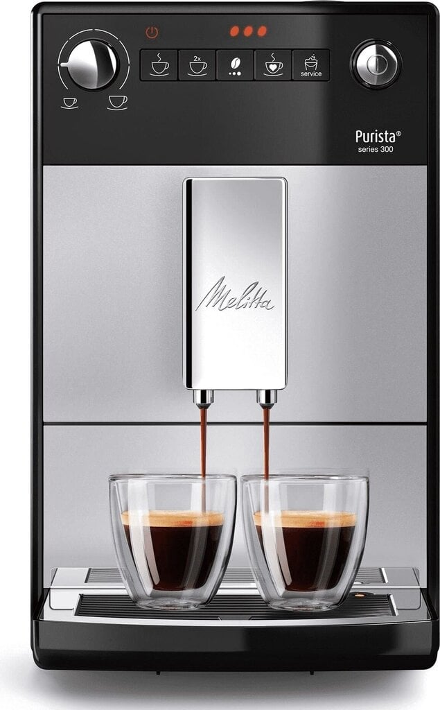 Melitta Purista Series 300 Silver цена и информация | Kohvimasinad | kaup24.ee