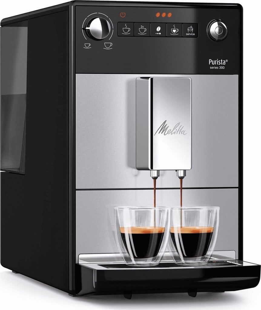 Melitta Purista Series 300 Silver цена и информация | Kohvimasinad | kaup24.ee