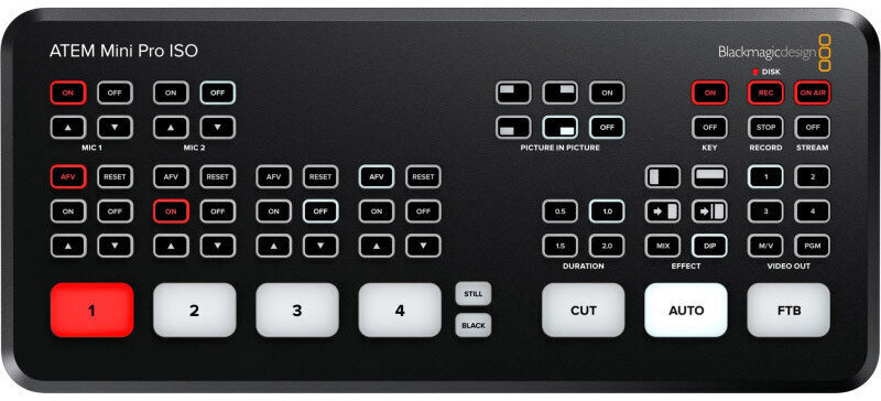 Blackmagic Design ATEM Mini Pro ISO hind ja info | Videokaamerate lisatarvikud | kaup24.ee