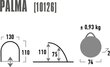 Rannatelk High Peak Palma, sinihall цена и информация | Telgid | kaup24.ee