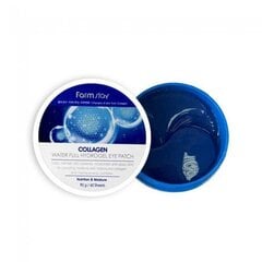 FarmStay Collagen Waterfull Hydrogel silmaplaaster 60 tk. цена и информация | Маски для лица, патчи для глаз | kaup24.ee