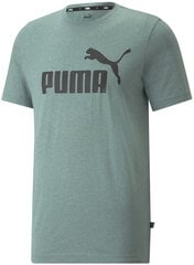 Puma T-Särgid Ess Heather Tee Green 586736 50 586736 50/XL hind ja info | Puma Meeste riided | kaup24.ee