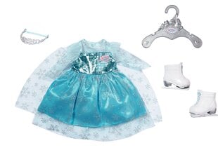 BABY BORN riidekomplekt "Princess on ice", 43 cm hind ja info | Tüdrukute mänguasjad | kaup24.ee