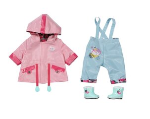 Стильная одежда от дождя Baby Born цена и информация | Игрушки для девочек | kaup24.ee