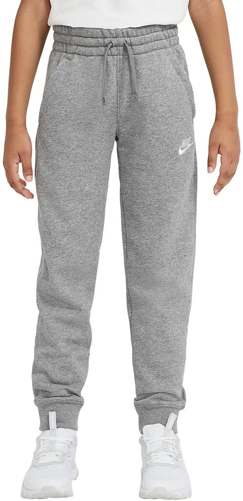 Nike Püksid B Nsw Club Ft Jogger Pant Grey DA0864 091 DA0864 091/M hind ja info | Poiste püksid | kaup24.ee