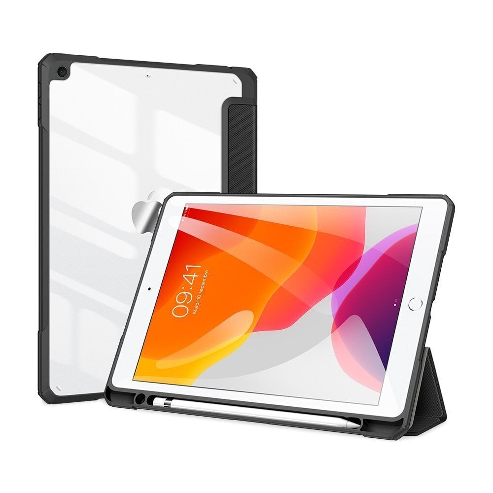 Tahvelarvuti ümbris Dux Ducis Toby Apple iPad 10.2 2021/iPad 10.2 2020/iPad 10.2 2019 must цена и информация | Tahvelarvuti kaaned ja kotid | kaup24.ee