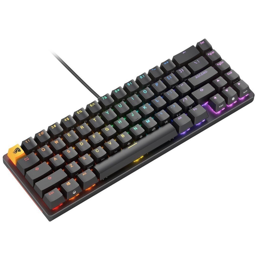 Glorious PC Gaming Race GMMK 2 TKL, must hind ja info | Klaviatuurid | kaup24.ee