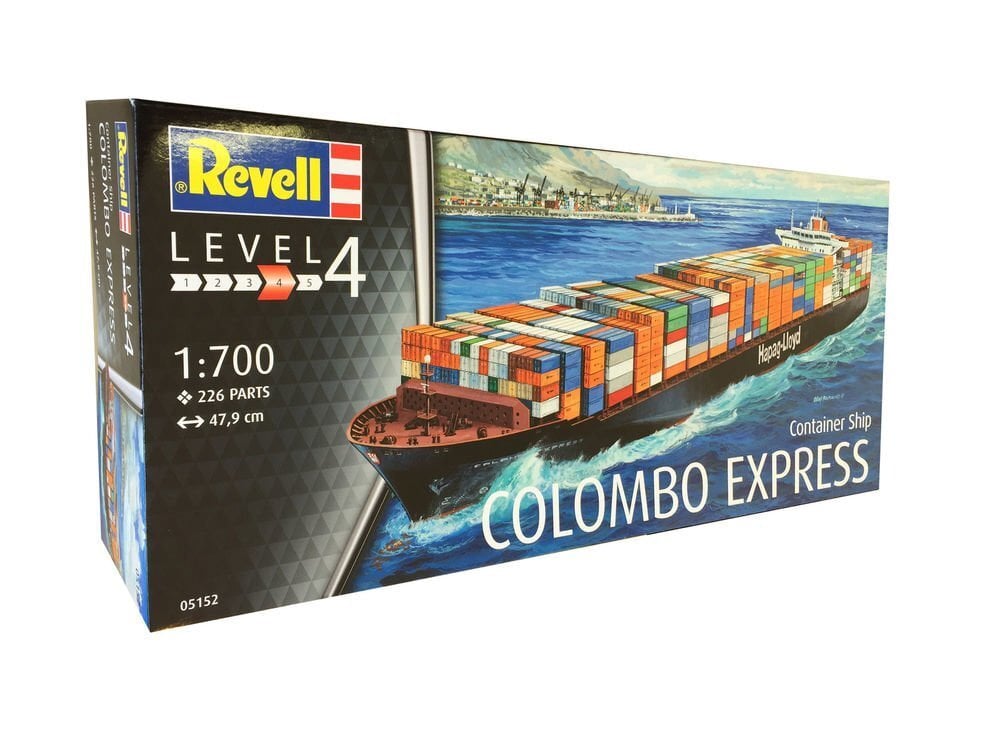 Revell - Container Ship COLOMBO EXPRESS, 1/700, 05152 цена и информация | Klotsid ja konstruktorid | kaup24.ee