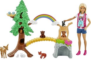 Mattel – Barbie Wilderness Guide interaktiivne mängukomplekt Barbie-nukuga hind ja info | Tüdrukute mänguasjad | kaup24.ee