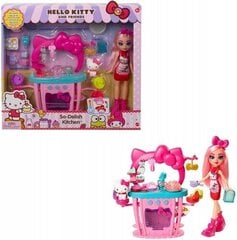 Nukk aksessuaaridega Hello Kitty ja Friends So Delish Kitchen hind ja info | Tüdrukute mänguasjad | kaup24.ee