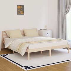 vidaXL voodi, 160 x 200 cm, täis männipuidust цена и информация | Кровати | kaup24.ee