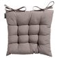 434749 Madison Seat Cushion "Panama" 46x46 cm Taupe цена и информация | Toolipadjad ja -katted | kaup24.ee