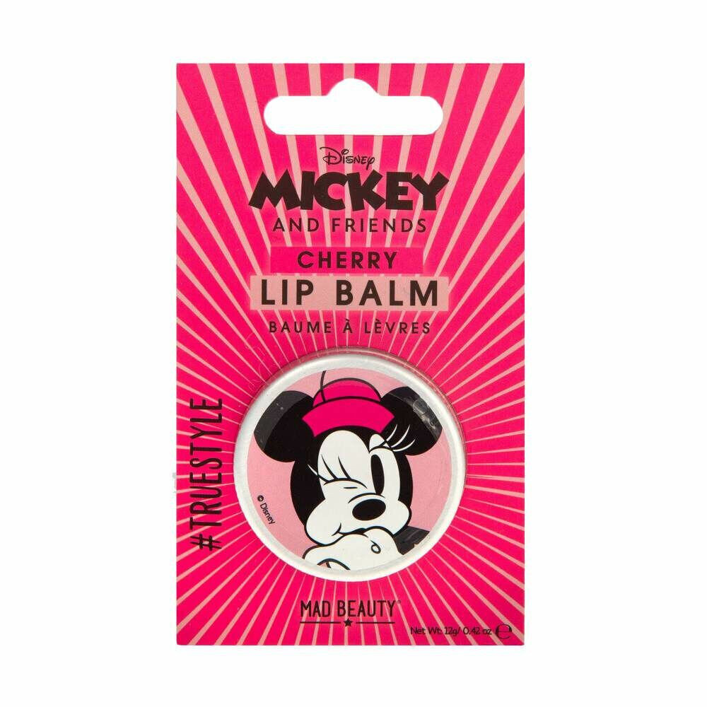 Huulepalsam Mad Beauty Disney M&F Minnie (12 g) hind ja info | Huulepulgad, -läiked, -palsamid, vaseliin | kaup24.ee