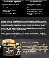 Optimum Nutrition Gold Standard Pre Workout 30 servings цена и информация | Энергетики | kaup24.ee