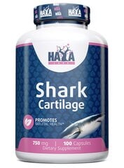 Акулий хрящ Haya Labs, 750 мг, 100 капсул цена и информация | Витамины, пищевые добавки, препараты для хорошего самочувствия | kaup24.ee
