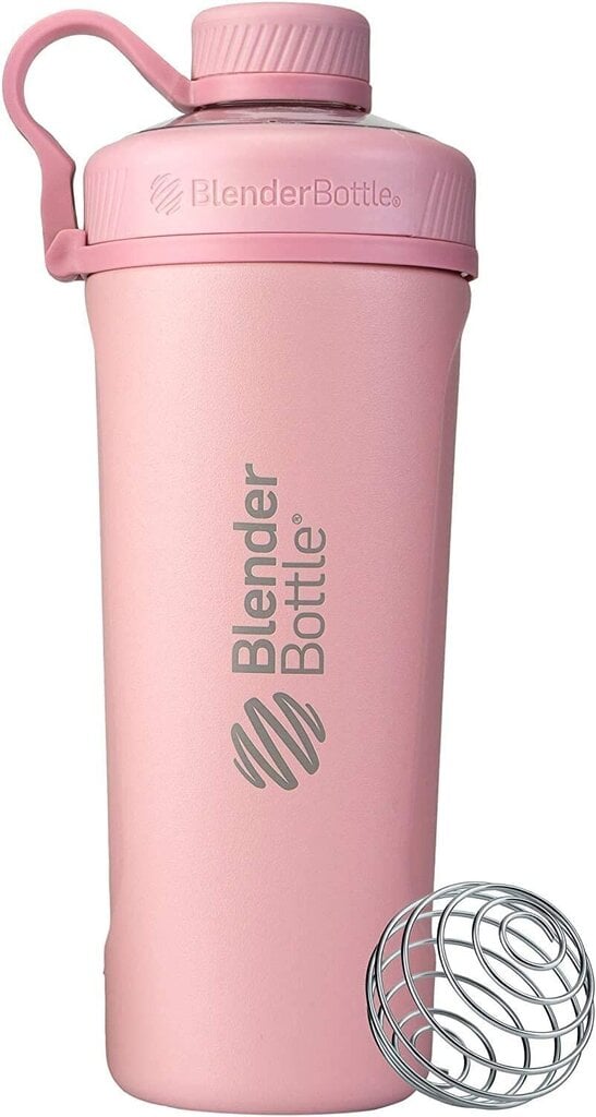 Blender Bottle Radian Insulated Stainless Steel 770 ml - roostevabast terasest šeiker roosa hind ja info | Joogipudelid | kaup24.ee
