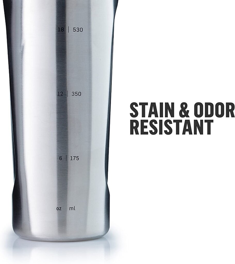 Blender Bottle Radian Insulated Stainless Steel 770 ml - roostevabast terasest šeiker roosa hind ja info | Joogipudelid | kaup24.ee