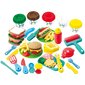 Plastiliini komplekt Hamburger Playgo Dough 8220 цена и информация | Arendavad mänguasjad | kaup24.ee